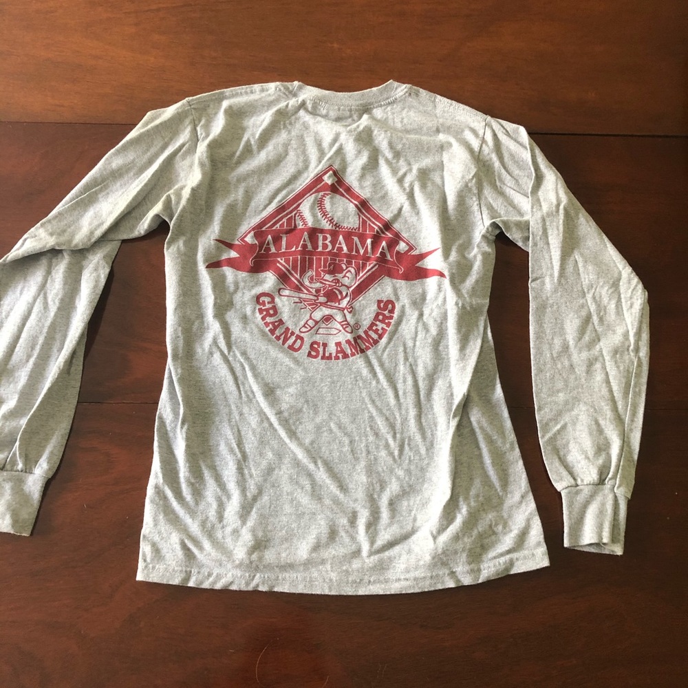 Alabama baseball t shirt long sleeve